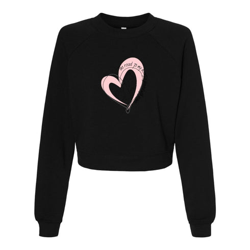 BELLA CANVAS WOMEN'S CROPPED FLEECE PULLOVER 7505